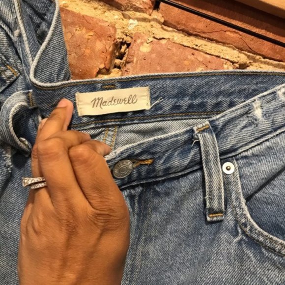 Madewell Momjean in Melva Wash K9935 Size 32 - Picture 2 of 9